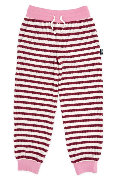 Prism Stripe Waffle Pants