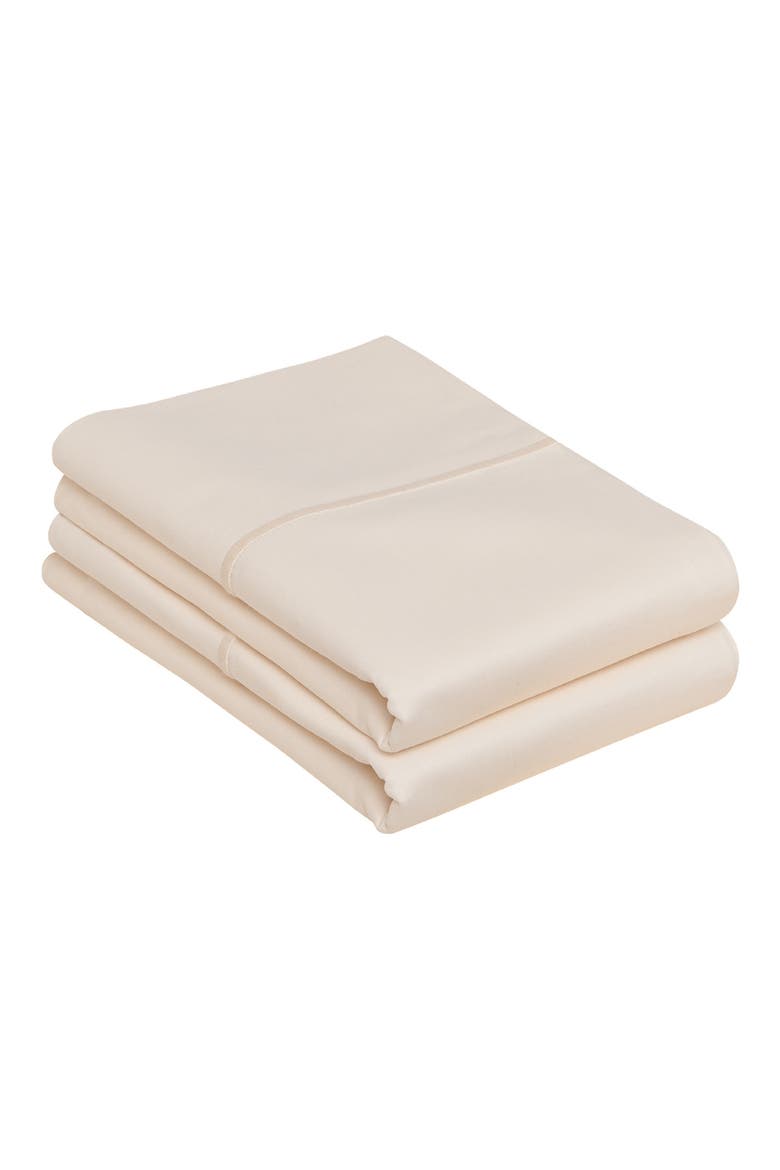 2-Piece 1000 Thread Count Pima Cotton Pillowcase Set, Main, color, IVORY