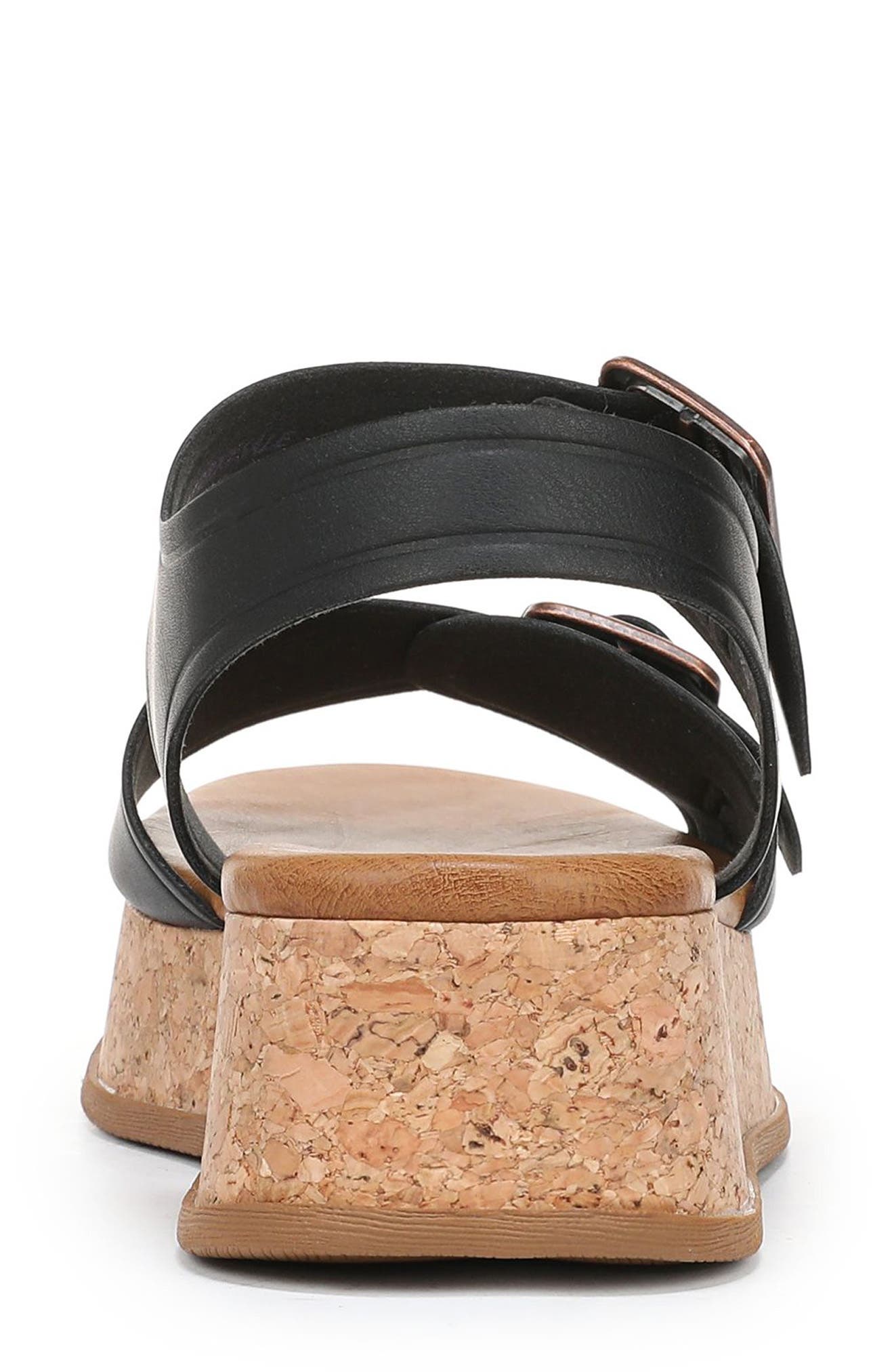 Blowfish Malibu Magical Platform Sandal, Alternate, color, Black Faux Leather