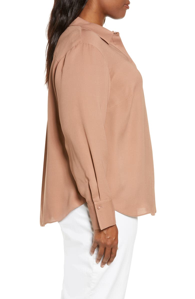 Lafayette 148 New York Scottie Silk Blouse, Alternate, color,