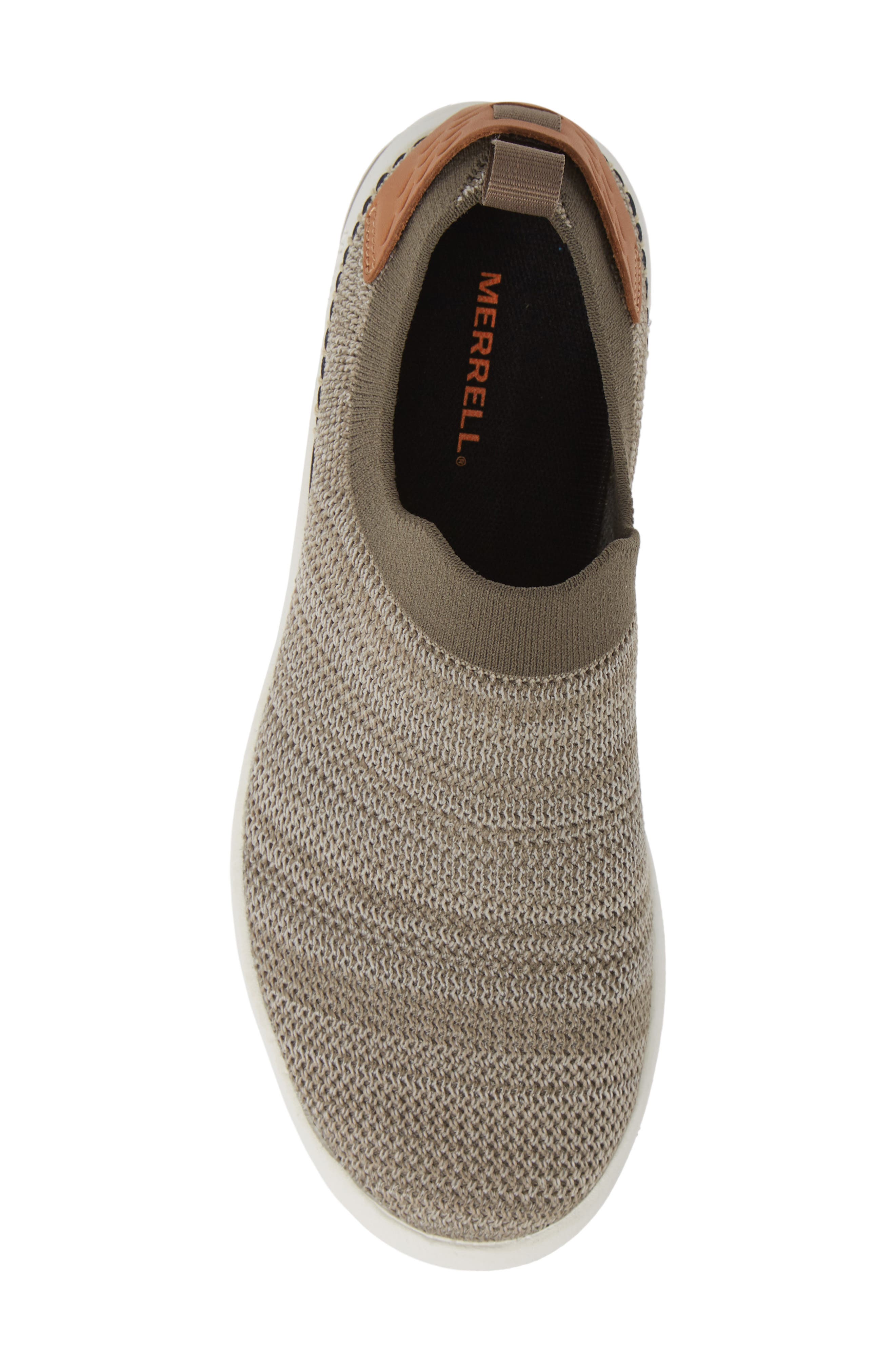 Gridway Moc Sneaker, Alternate, color, BRINDLE FABRIC