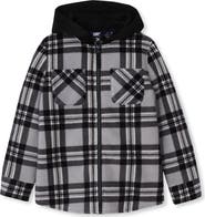Lands' End Kids Long Sleeve Hooded Flannel