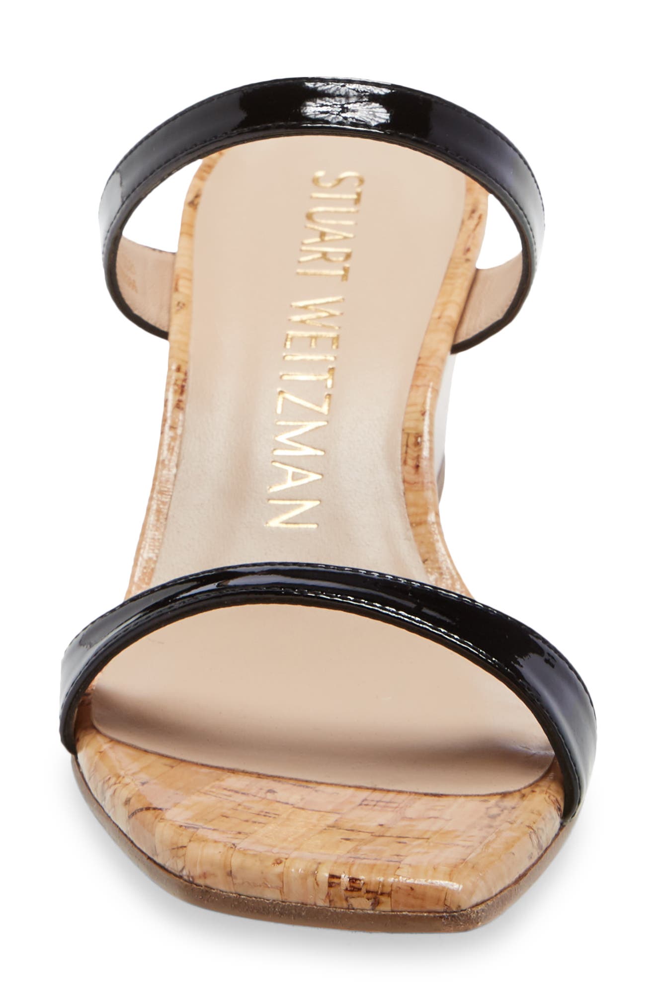 Stuart Weitzman Aleena Wedge Slide Sandal, Alternate, color, 