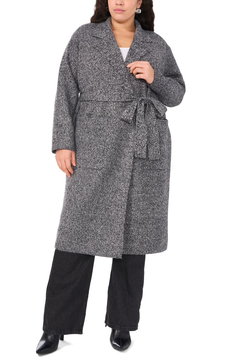 Vince Camuto Tie Waist Long Cardigan, Alternate, color, 