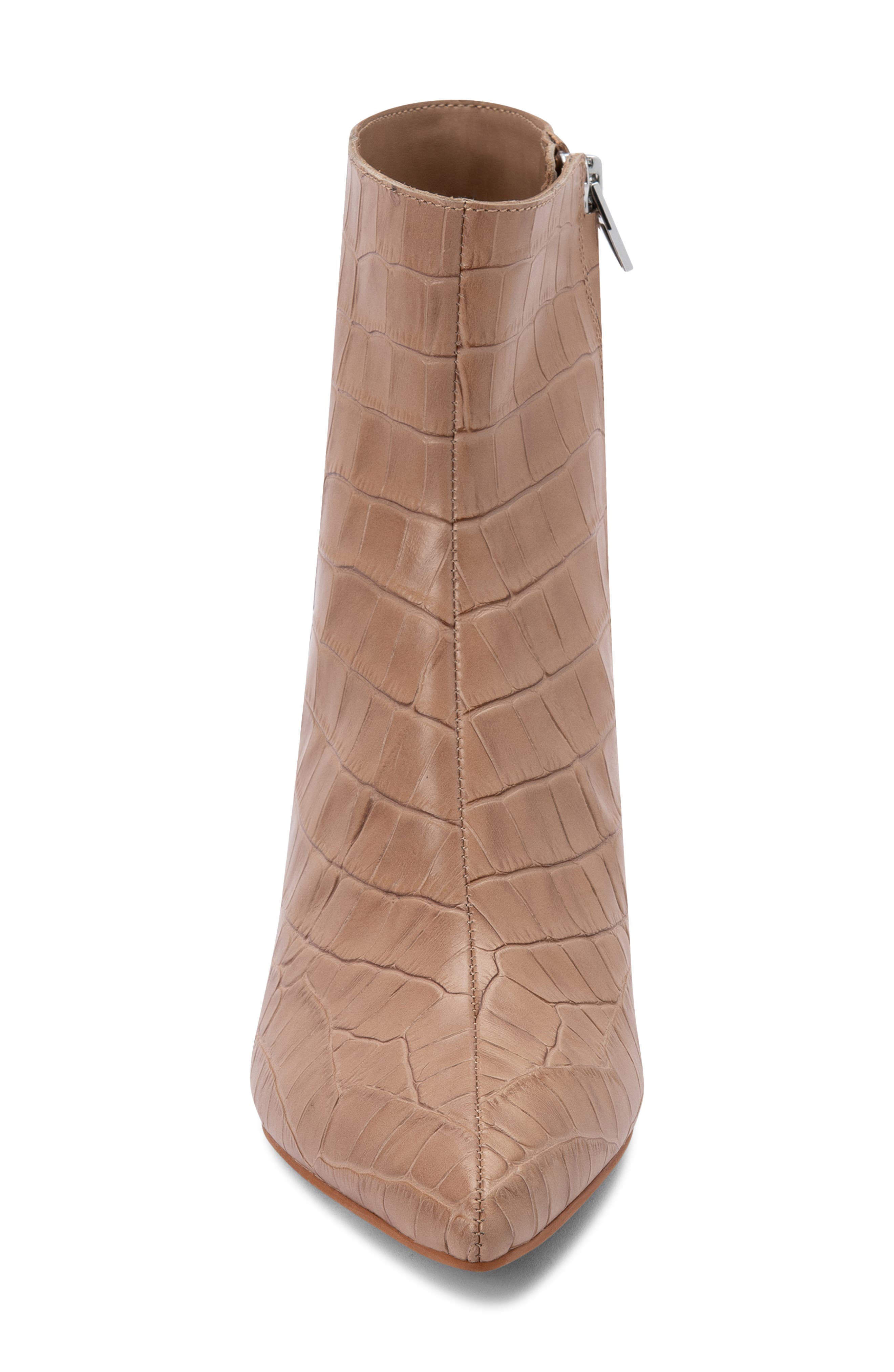 Bel Bootie, Alternate, color, CAFE CROCO PRINT LEATHER