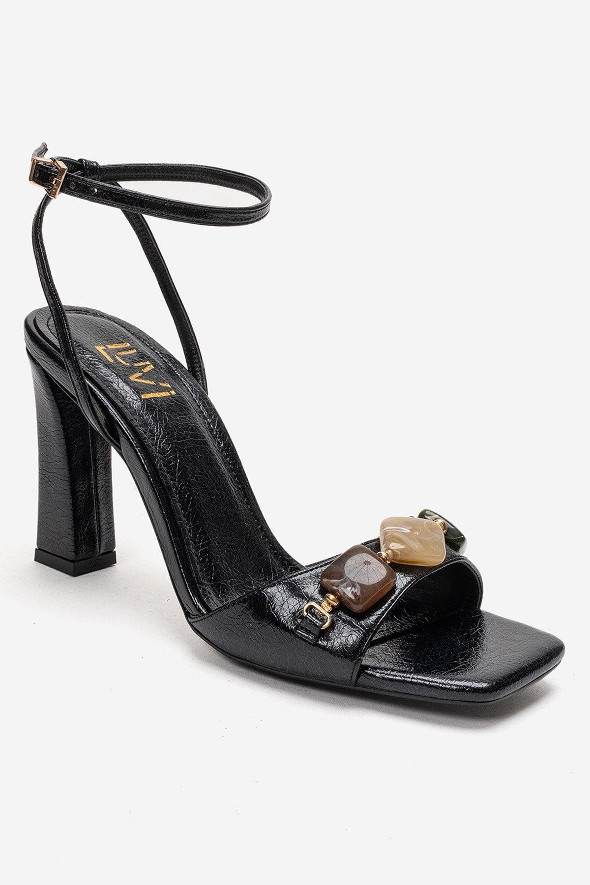 Prologue Shoes Franca Block Heel Sandal, Alternate, color, Black