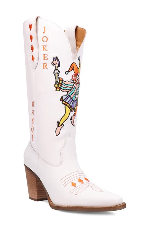 Joker Embroidered Western Boot