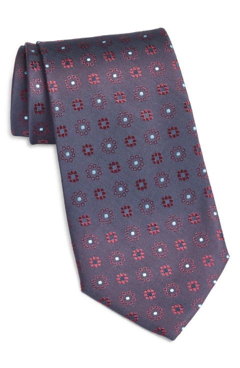Floral Silk Tie