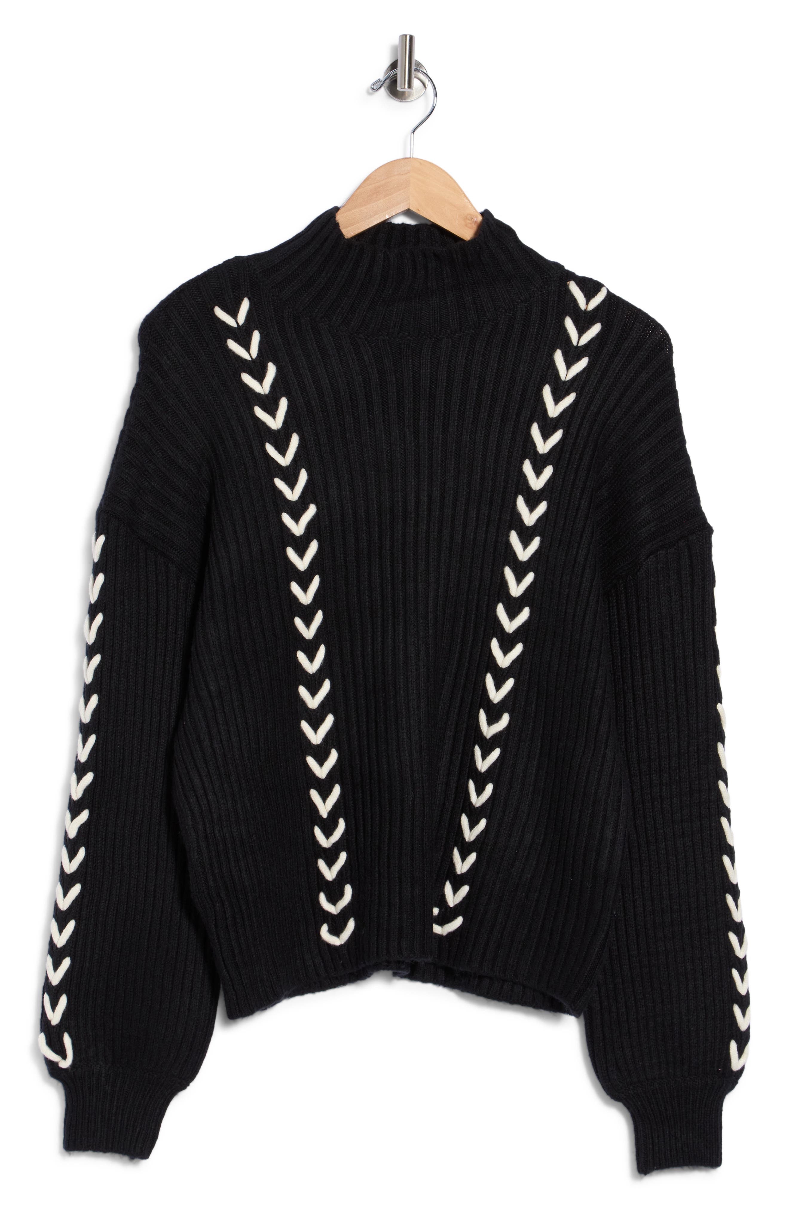 selected BLACK/ CREAM