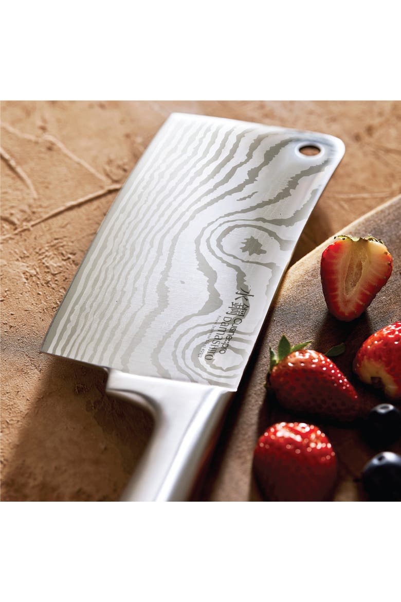 Damashiro® 6.5" Cleaver, Alternate, color, Silver