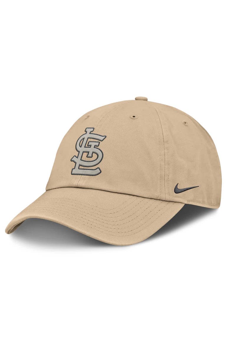 Nike Men's Nike Khaki St. Louis Cardinals Club Adjustable Hat, Main, color, Khaki