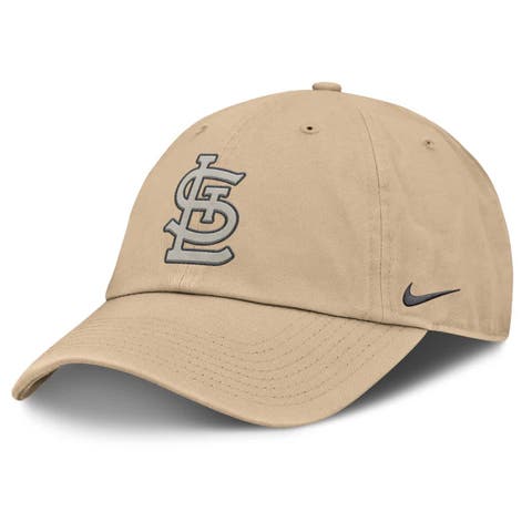 Men's Nike Khaki St. Louis Cardinals Club Adjustable Hat