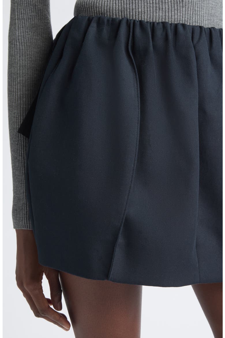Montage Cotton Miniskirt, Alternate, color, MIDNIGHT NAVY