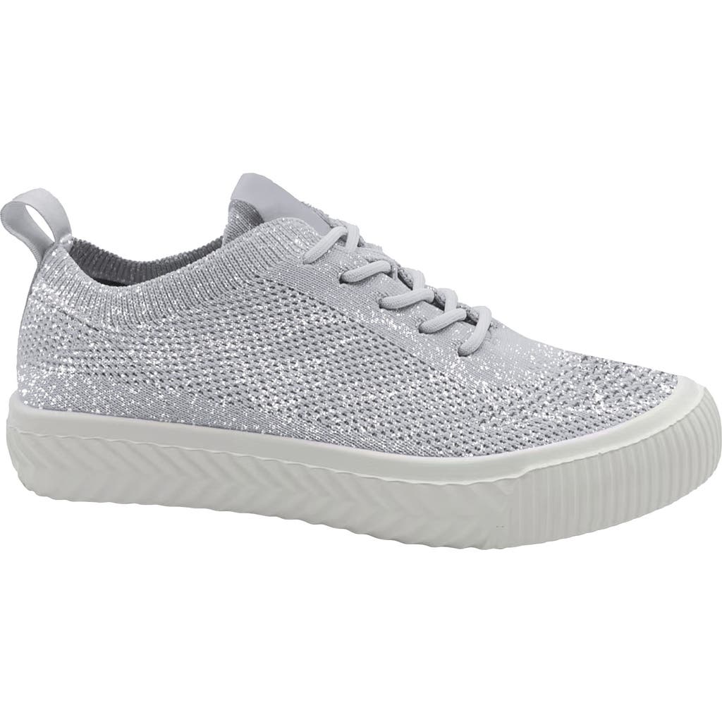 Jslides Fannie Knit Sneaker In Gray