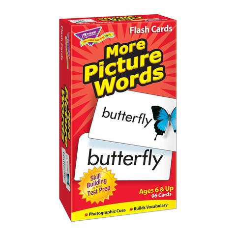 More Picture Words Skill Drill Flash Cards