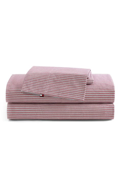 Highland Ticking Stripe Sheet Set