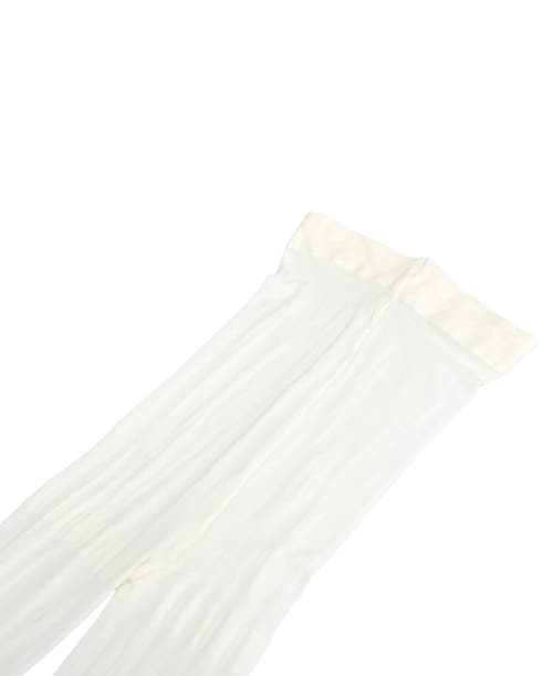 Ed Hardy Womens Rose Skull Tattoo Tights 1-pack In White