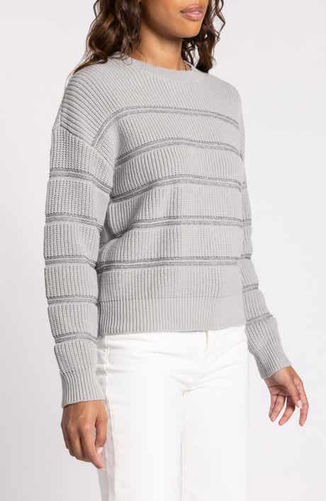 Thread & Supply Seraphina Metallic Stripe Sweater