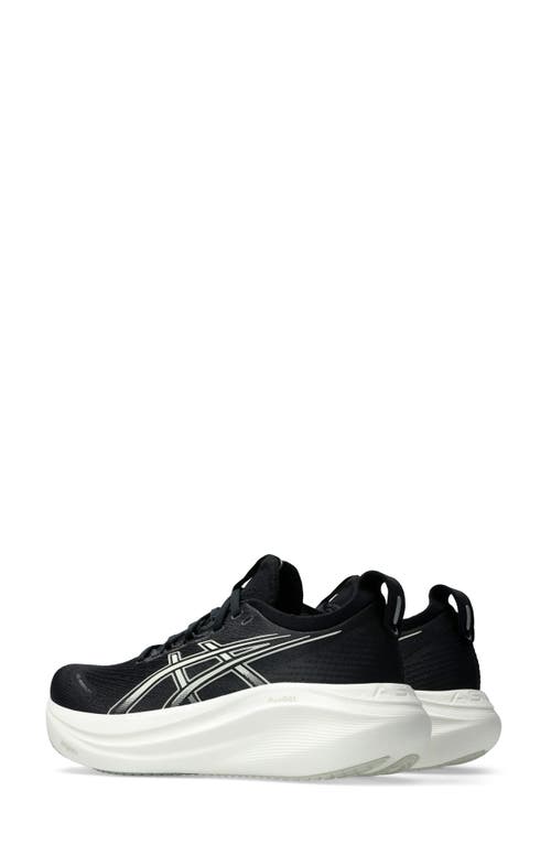 Asics ® Gel-nimbus® 27 Running Shoe In Black/lake Grey