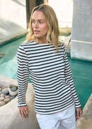 Saint James MERIDAME II - Authentic Heavyweight Breton Shirt