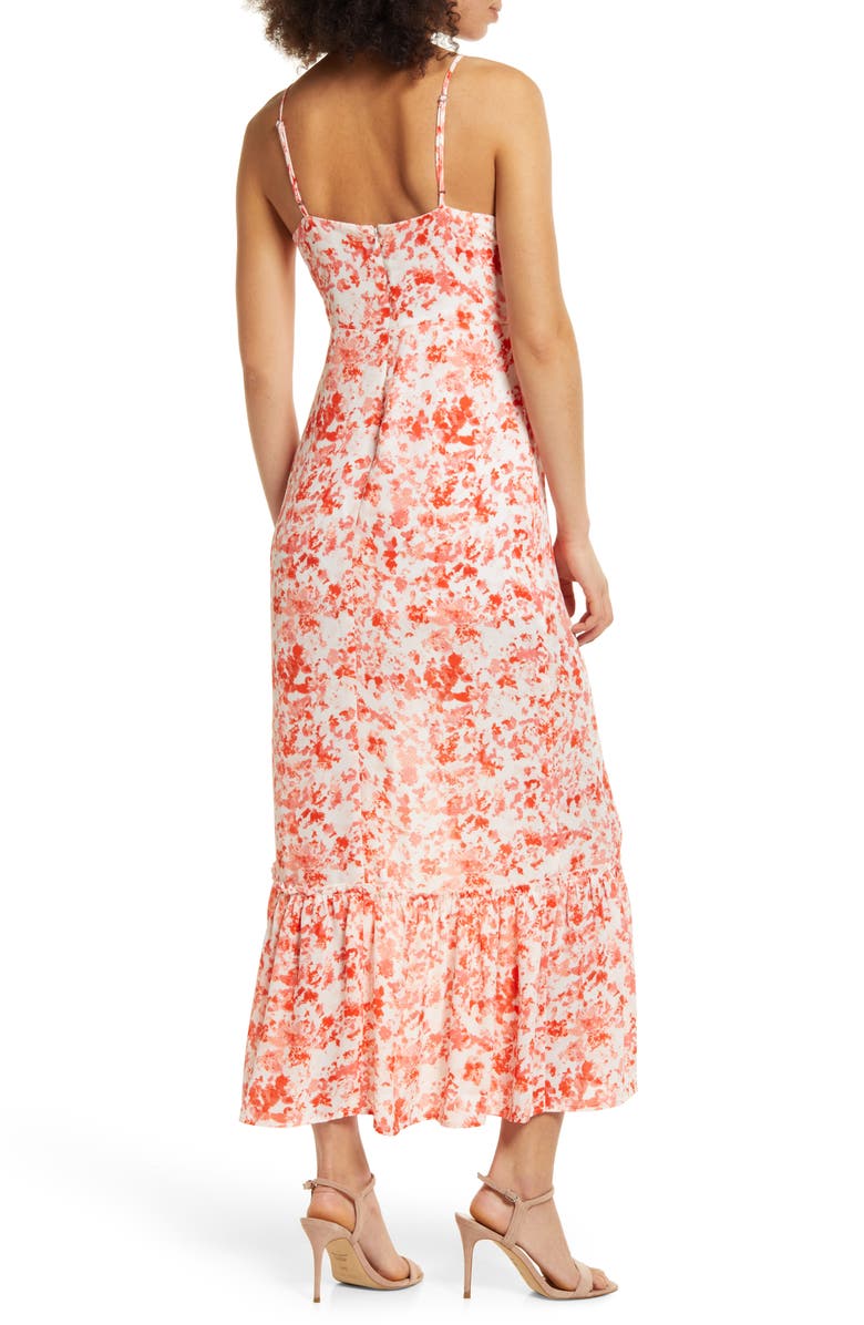 Chelsea28 Cinch Front Maxi Slipdress, Alternate, color, 