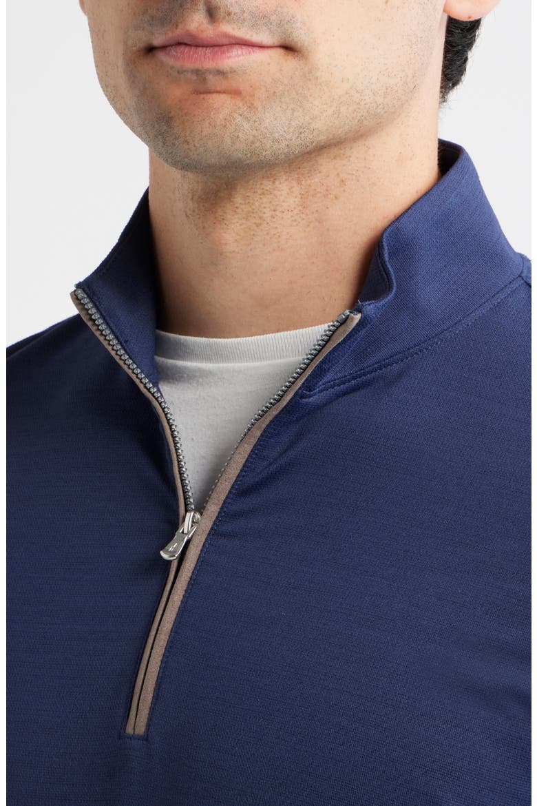 Quarter Zip Pullover, Alternate, color, NAVY