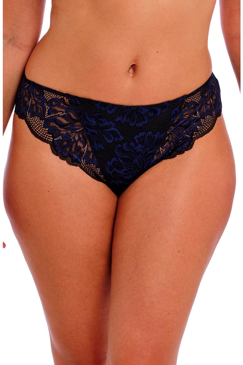 Emmaline Lace Briefs, Main, color, MIDNIGHT