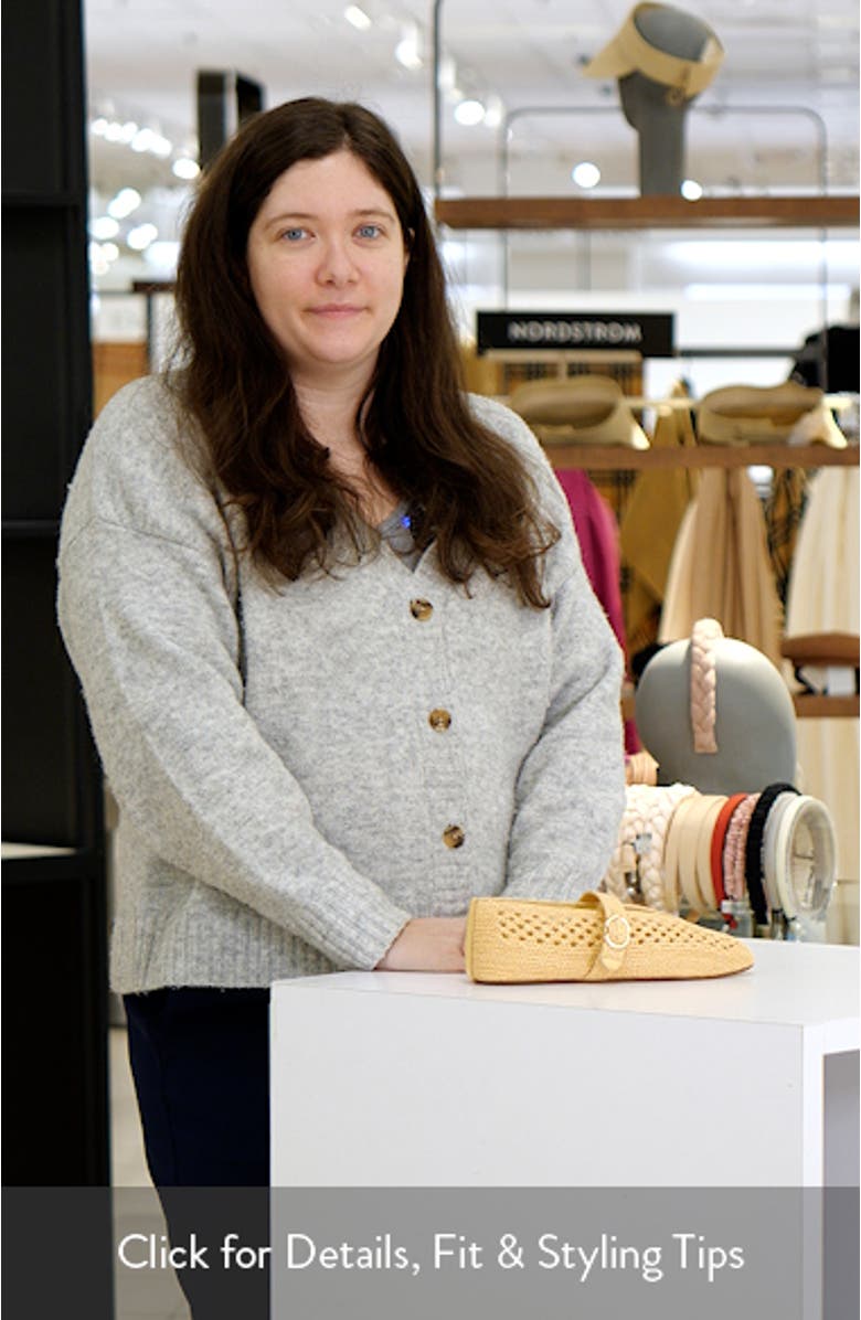 Alara Woven Mary Jane Flat, sales video thumbnail