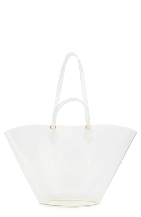 Large The Crest Clear Tote