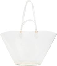 Veronica Beard Large The Crest Clear Tote