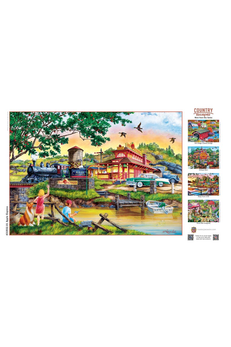 Apple Express 500 Piece Jigsaw Puzzle, Alternate, color, Multicolor