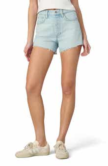 Joe's The Alex Raw Hem High Waist Denim Shorts