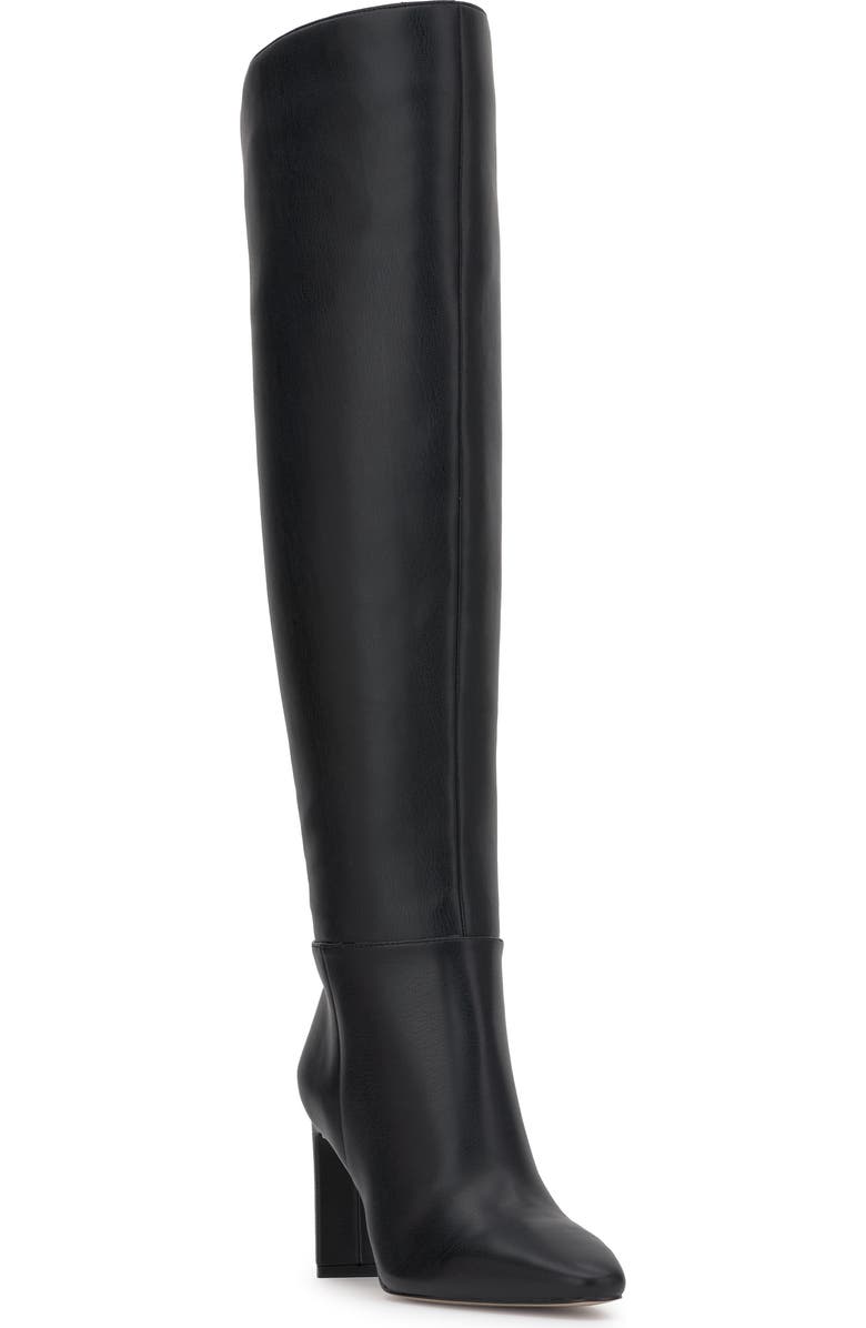 Jessica Simpson Sussta Knee High Boot, Main, color, Black Nappa
