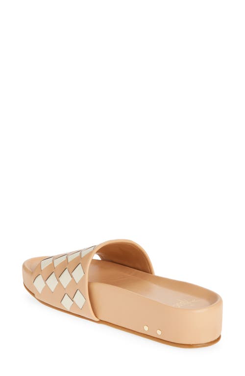 Beek Pelican Slide Sandal In Eggshell/beach