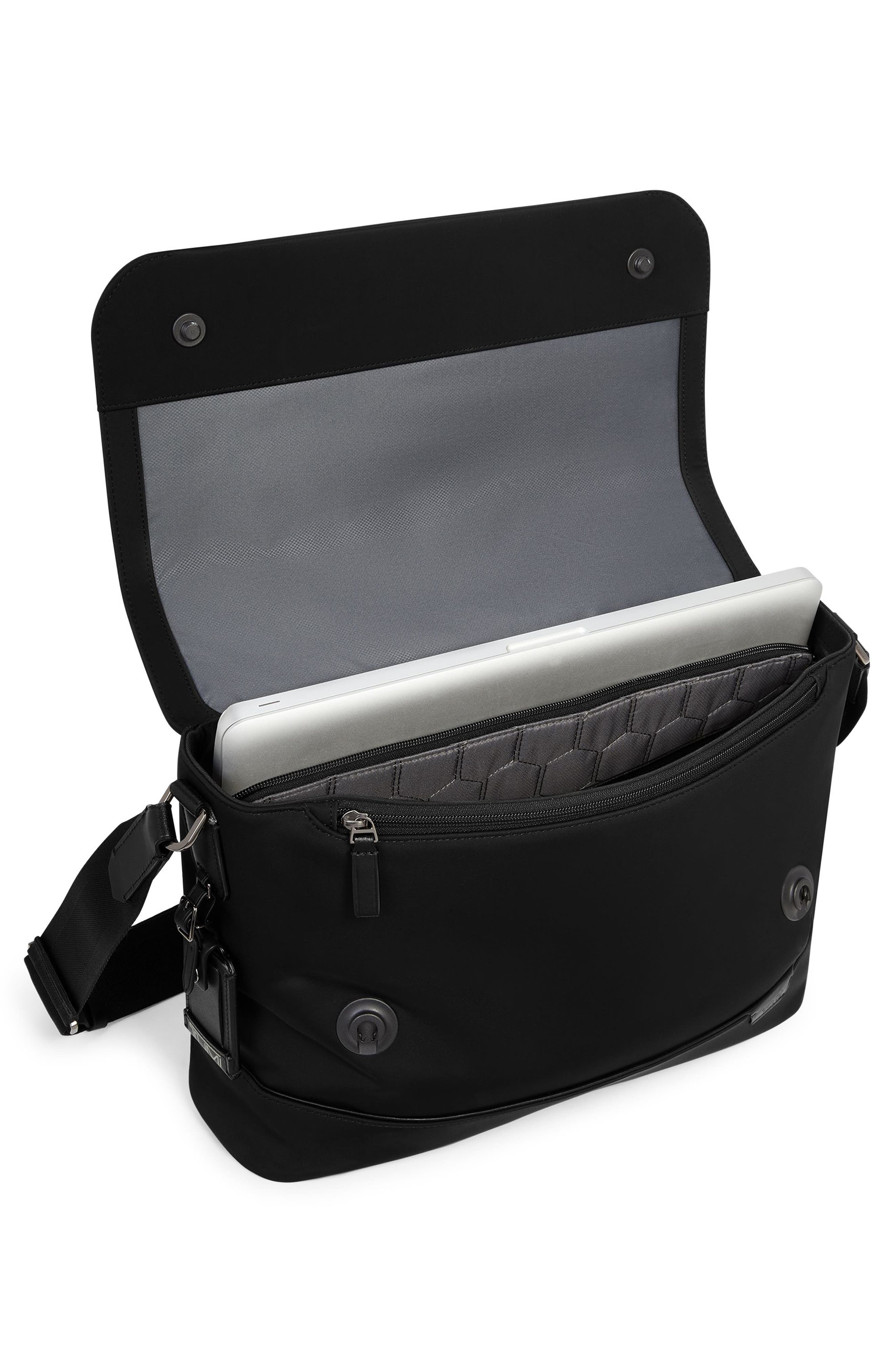TUMI Harrison Midland Messenger Bag, Alternate, color, Black