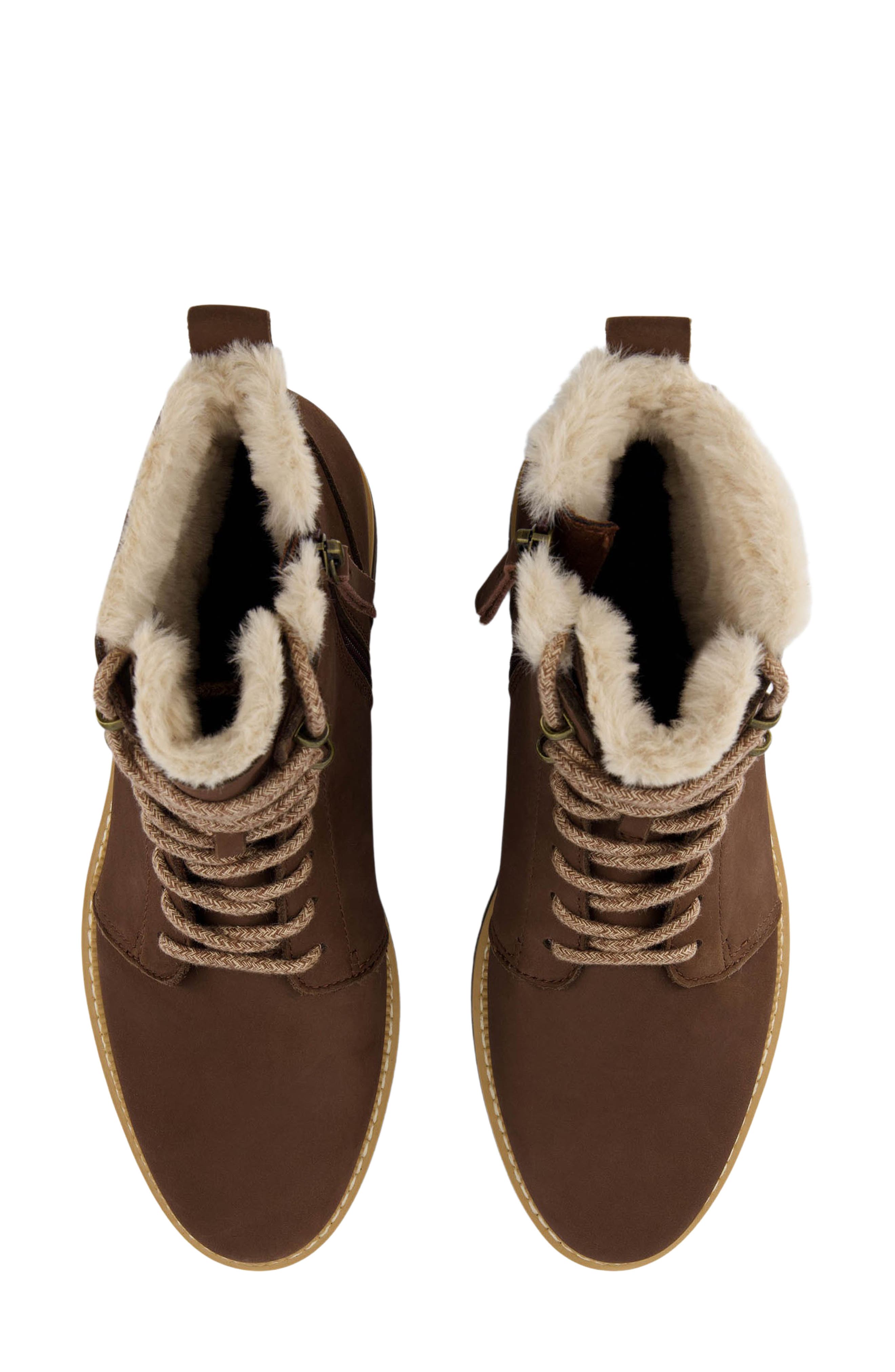 TOMS Wylder Boot, Alternate, color, Dark Brown