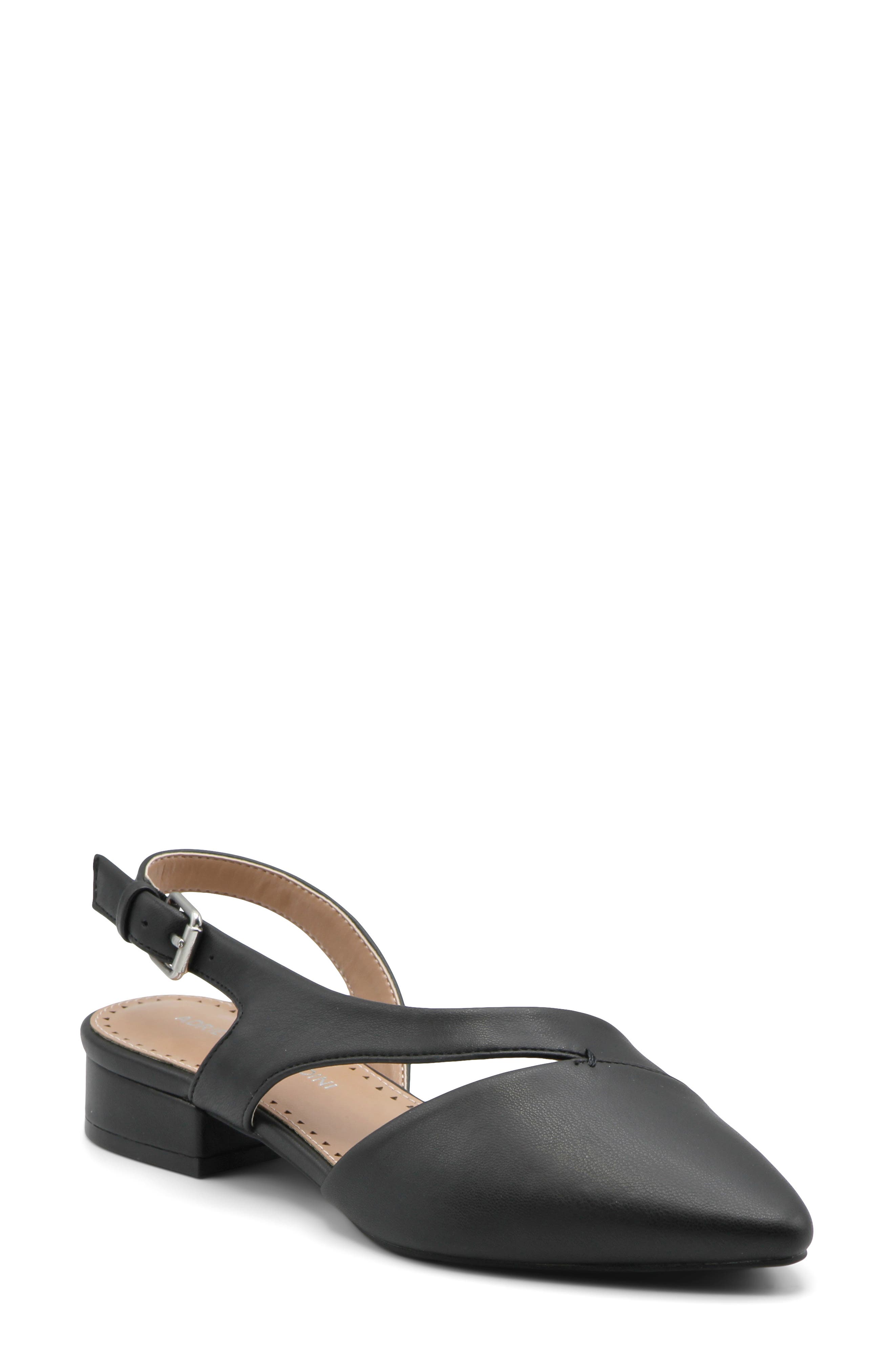 Adrienne Vittadini Pasca Pointed Toe Flat, Main, color, 