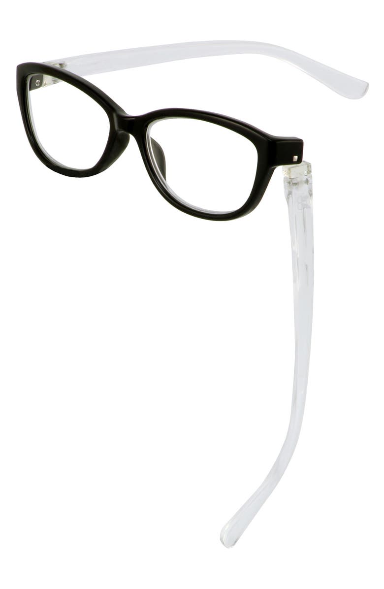 Bunny Eyez The Haley 48mm Oval Reading Glasses, Alternate, color, 