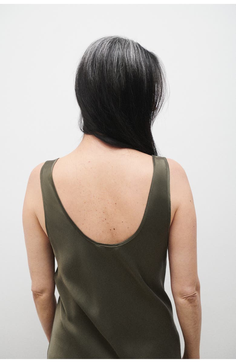 SILK LAUNDRY Scoop Neck Dress, Alternate, color,