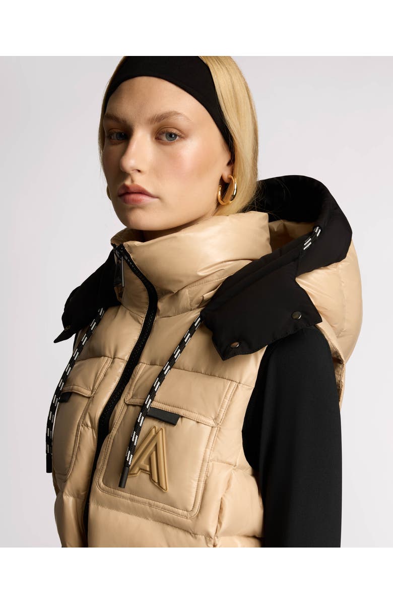 Alpenhaus Vercors Lightweight Utility Vest with Lustre Detailing, Alternate, color, Sandstone