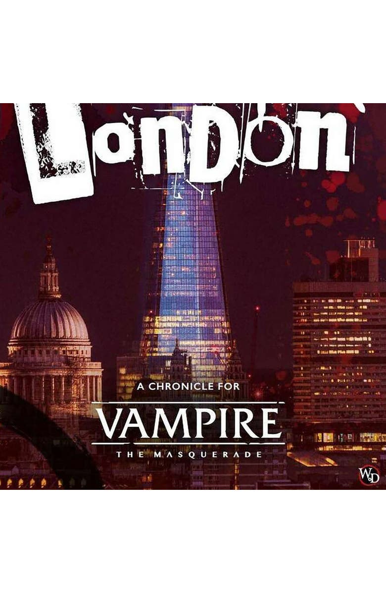 Renegade Games Vampire The Masquerade 5Th Edition Fall Of London Chronicle Hardcover Book, Alternate, color, Multicolored