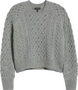 rag & bone Liz Beaded Crewneck Wool Sweater