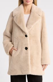 Bernardo The Sally Luxe Faux Fur Coat