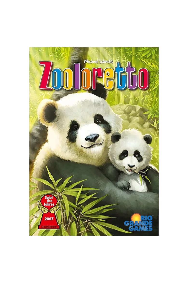 Rio Grand Games Zooloretto Animal Set Collecting Card Game, Age 14+, Alternate, color, Multicolored