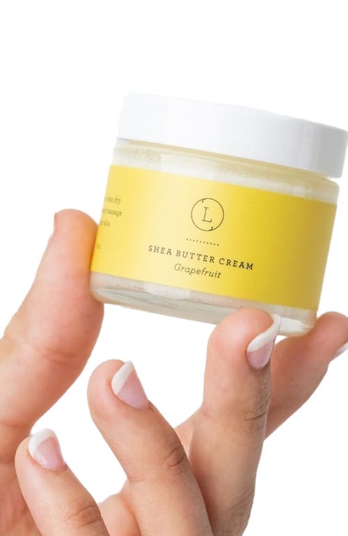 Lizush Cbd Grapefruit Shea Butter Body Cream With Cbd, Shea Body Lotion (thc Free) Creams & Oils