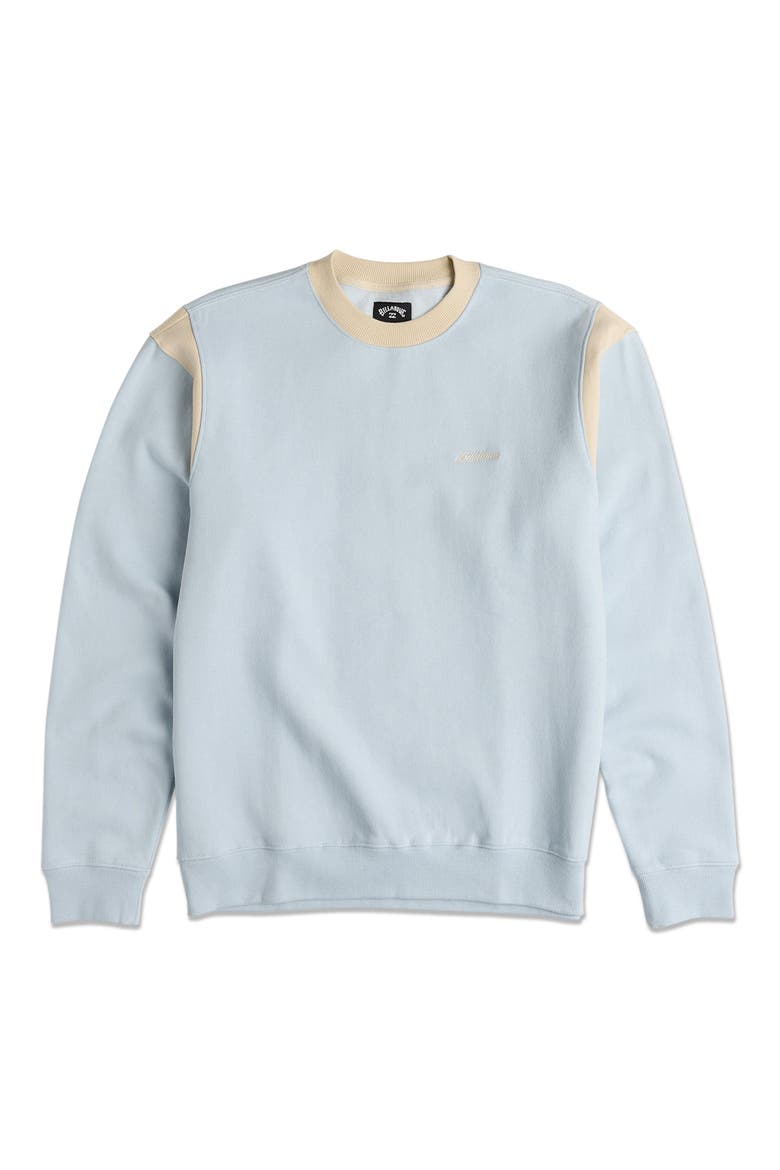 Highway Garage Fleece Crewneck Sweatshirt, Alternate, color, BLUE SMOKE