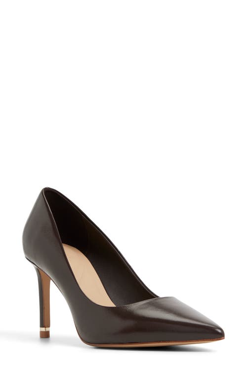 Ted Baker Pointed Toe Pump In Brown