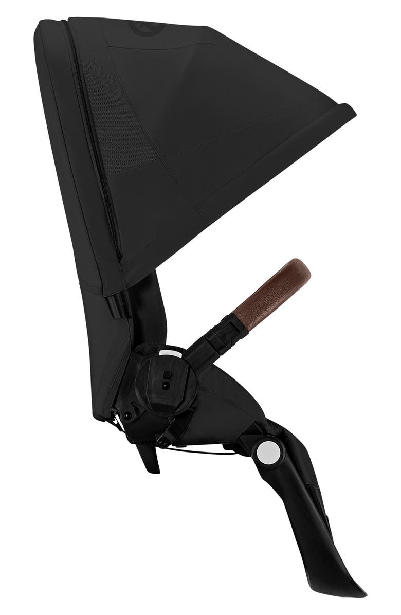 CYBEX Gazelle S Second Seat, Alternate, color, Moon Black