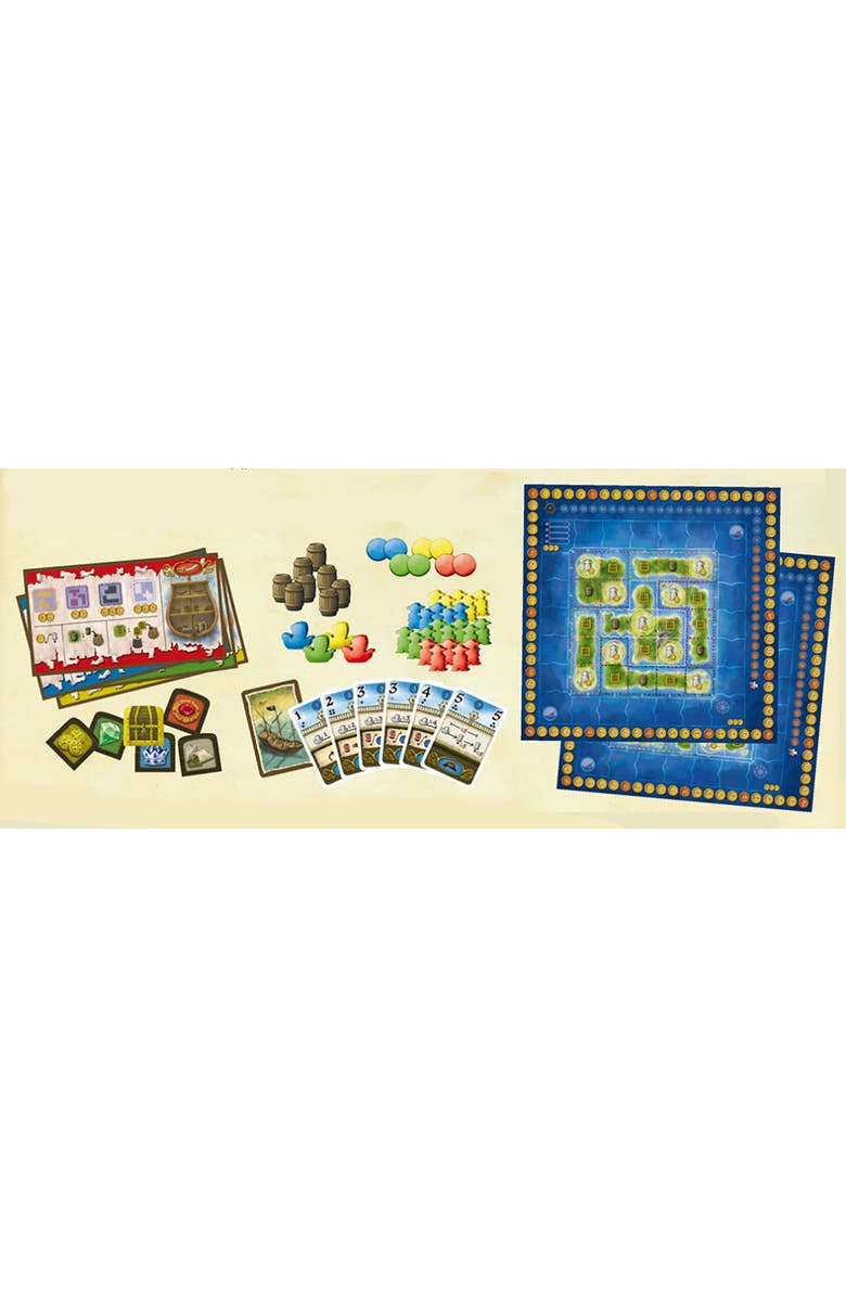 Rio Grande Games Glory Islands Pirate Adventure Board Game 14+, Alternate, color, Multicolored