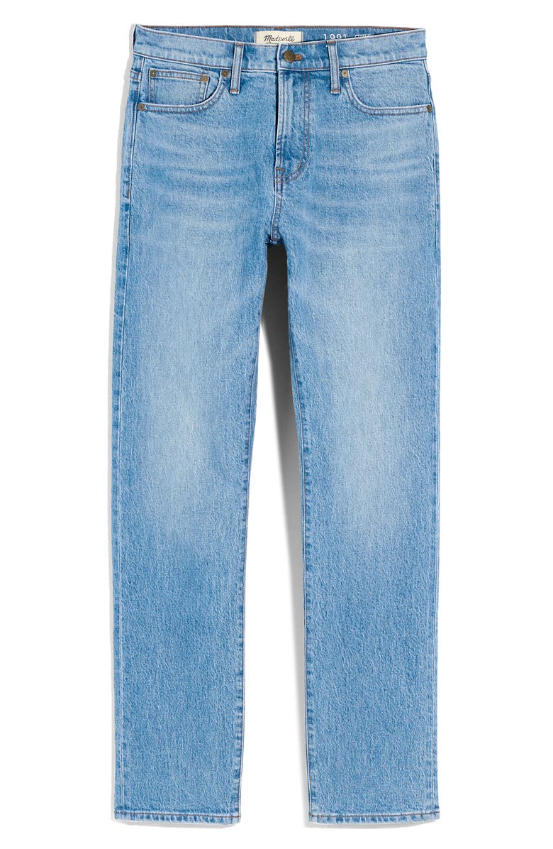 Madewell The 1991 Straight Leg Jeans, Alternate, color, Mainshore Wash